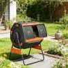 Outdoor composting bin, composting machine, Orange