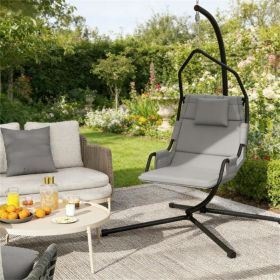 Hammock, hanging swing, gray