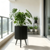 Plant Pot with Stand And Tapered Legs 20 Inch Size Options Available for Home Garden Decor