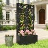 Garden bed, wall mounted flower bed, planting basin, plant rack