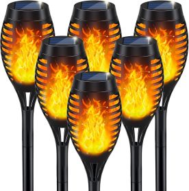 Solar Torch Light with Flickering Flame