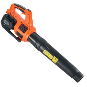VEVOR Cordless Leaf Blower, 20V 2.0Ah Battery, Fast Charging & Quiet Operation, 2 Speed Control