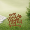 CIFbuy Vintage Garden Stakes Outdoor Patio Decor iron Landscape Markers (TikTok, temu pick-up service)