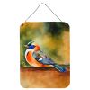 NEW Mandarin Duck Wall or Door Hanging Prints Aluminum Metal Sign Kitchen Wall Bar Bathroom Plaque Home Decor Front Door Plaque, 12x16, Multicolor