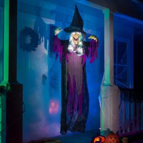 Halloween Hanging Witch Sound Activated