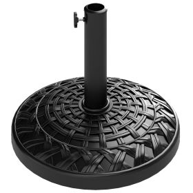 19" Patio Umbrella Base, 26 lbs Heavy Duty Umbrella Stand