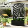 Metal garden bed, suitable for gardens, terraces, balconies