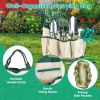 Gardening Hand Tools Starter Kit With Garden Bag