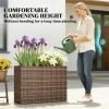 Elevated garden bed, elevated flowerpot box, planting bed