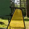 Folding chair, terrace chair set of two, armchair, camping chair,  Dark Green