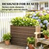 Elevated garden bed, elevated flowerpot box, planting bed
