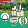 13Pcs Gardening Hand Tools Starter Kit with Garden Bag