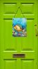 NEW Flounder Wall or Door Hanging Prints Aluminum Metal Sign Kitchen Wall Bar Bathroom Plaque Home Decor Front Door Plaque, 12x16, Multicolor
