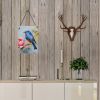 NEW Bluebird Wall or Door Hanging Prints Aluminum Metal Sign Kitchen Wall Bar Bathroom Plaque Home Decor Front Door Plaque, 12x16, Multicolor