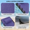 Outdoor lounge chair, sun chair, courtyard chair, Purple