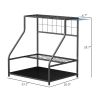 Outsunny 3-Tier Yard Tool Storage Rack