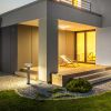 Solar Path Light Motion Sensor Dusk to Dawn Landscape Driveway Light Wireless Bollard Light 2218