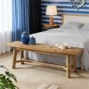 Solid wood bench, entrance bench, stool, shoe bench, dining table chair