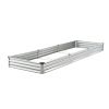VEVOR Metal Raised Garden Bed, 12 x 4 x 1 ft Outdoor Galvanized Planter Box