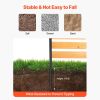 Wood Privacy Fence, 39" W x 61" L, 1-Panel Air Conditioner Fence Screen, Pool Equipment Enclosure with Metal Stakes, Easy DIY Installation