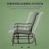 Outdoor Gliding Chair, Terrace Chair, Garden Chair, Armchair, Gray
