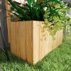 Raised Garden Bed with Trellis