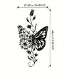 CIFbuy Vintage Sunflower iron Wall Art Hand Forged Botanical Garden Decor for Multiple Rooms(TikTok, temu pick-up service)