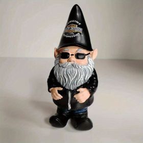 Biker Gnome Statue (Color: Halley Male)