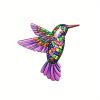 1pc/4pcs, Metal Hummingbird Wall Art Decor