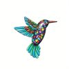1pc/4pcs, Metal Hummingbird Wall Art Decor