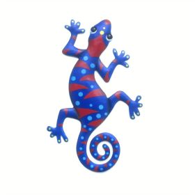 Metal Gecko Wall Art Decor (Style: Model A)