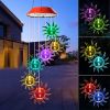 Solar Wind Chimes Lights Butterfly/Dragonfly/Sun