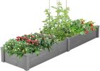 Over Ground Raised Garden Bed 96x28x10''