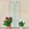 2 Pack Metal Garden Trellis 86.7" x 19.7" Flower Support