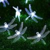 1pc Solar Dragonfly String Lights Dragonfly