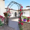 Metal Garden Arch Assemble Freely with 8 Styles
