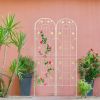 4 Pack Metal Garden Trellis 86.7" x 19.7"