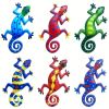 Metal Gecko Wall Art Decor