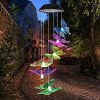 Solar Wind Chimes Lights Butterfly/Dragonfly/Sun