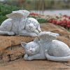 Resin Angel Pet Memorial Statue