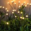 2pcs 8 LED Solar Powered Firefly Lights (28.7 * 14.5 Inch)
