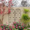 2 Pack Metal Garden Trellis 86.7" x 19.7" Flower Support