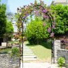 Metal Garden Arch Assemble Freely with 8 Styles