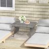 Folding PE Rattan Side Table