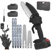 Portable Handheld Small Chain Saw Battery Powered