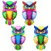 Metal Owl Wall Decor