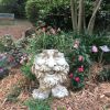 Resin Planter Face Statue Vase