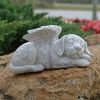 Resin Angel Pet Memorial Statue